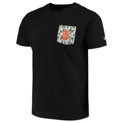 San Francisco Giants 5th & Ocean by New Era Brushed Camo Pocket T-Shirt Sale