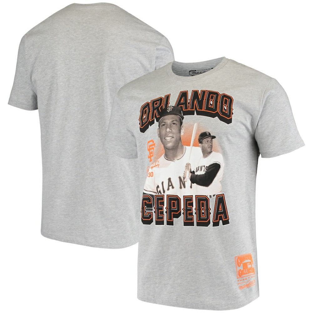 Orlando Cepeda San Francisco Giants Mitchell & Ness Name & Number T-Shirt Near Me