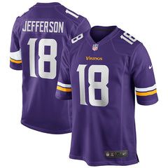 Justin Jefferson Minnesota Vikings Player Game Jersey - Purple - Nike