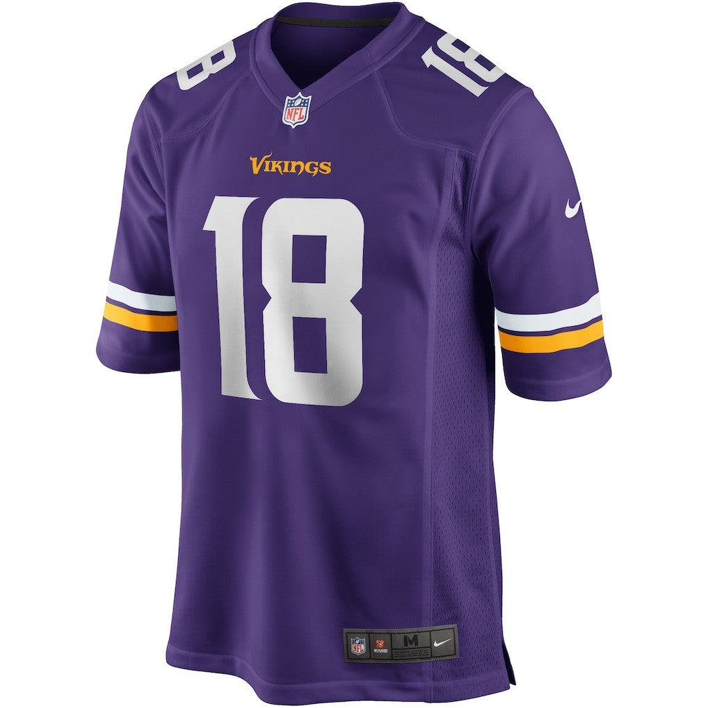Justin Jefferson Minnesota Vikings Player Game Jersey - Purple - Nike