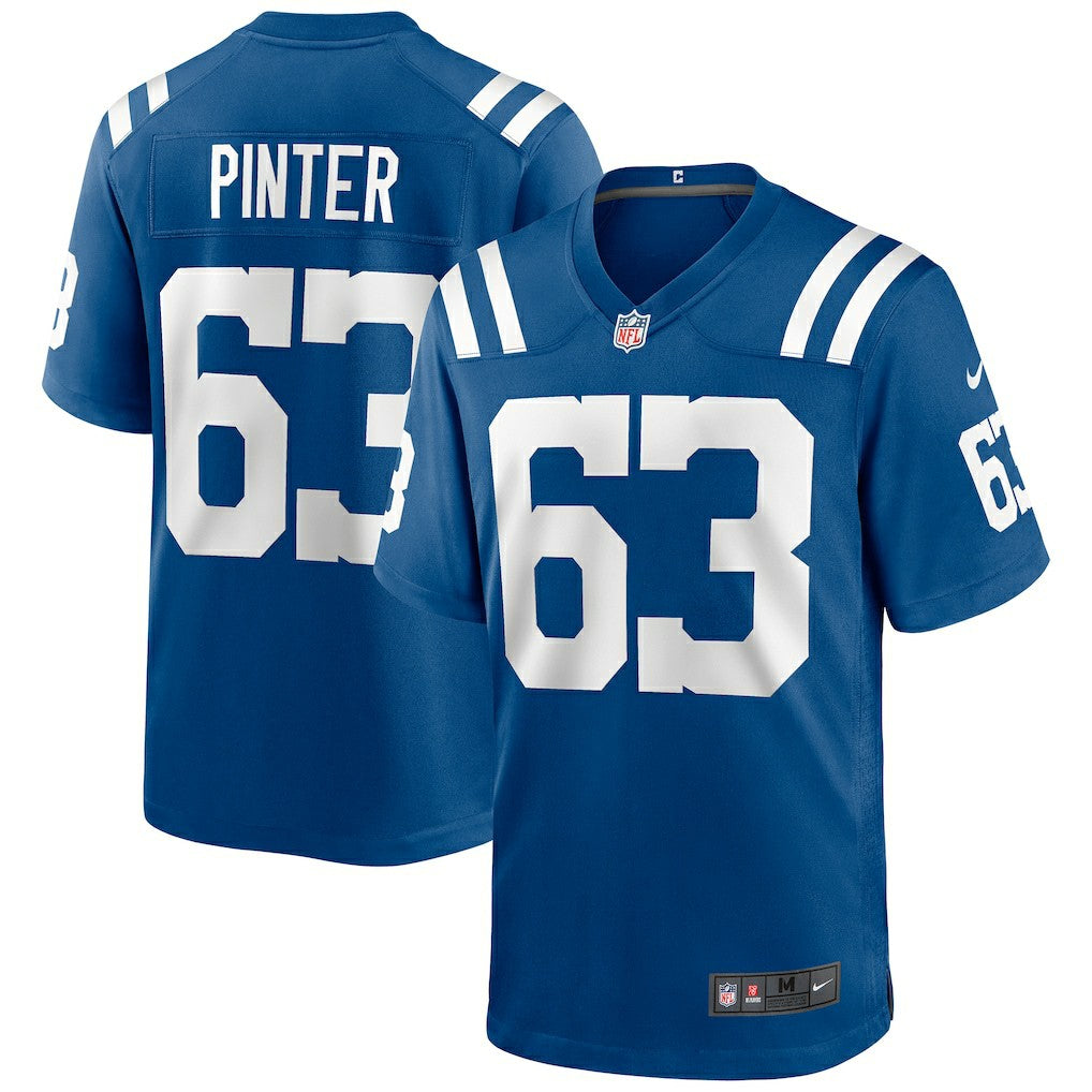 Danny Pinter Indianapolis Colts Game Jersey - Royal - Nike