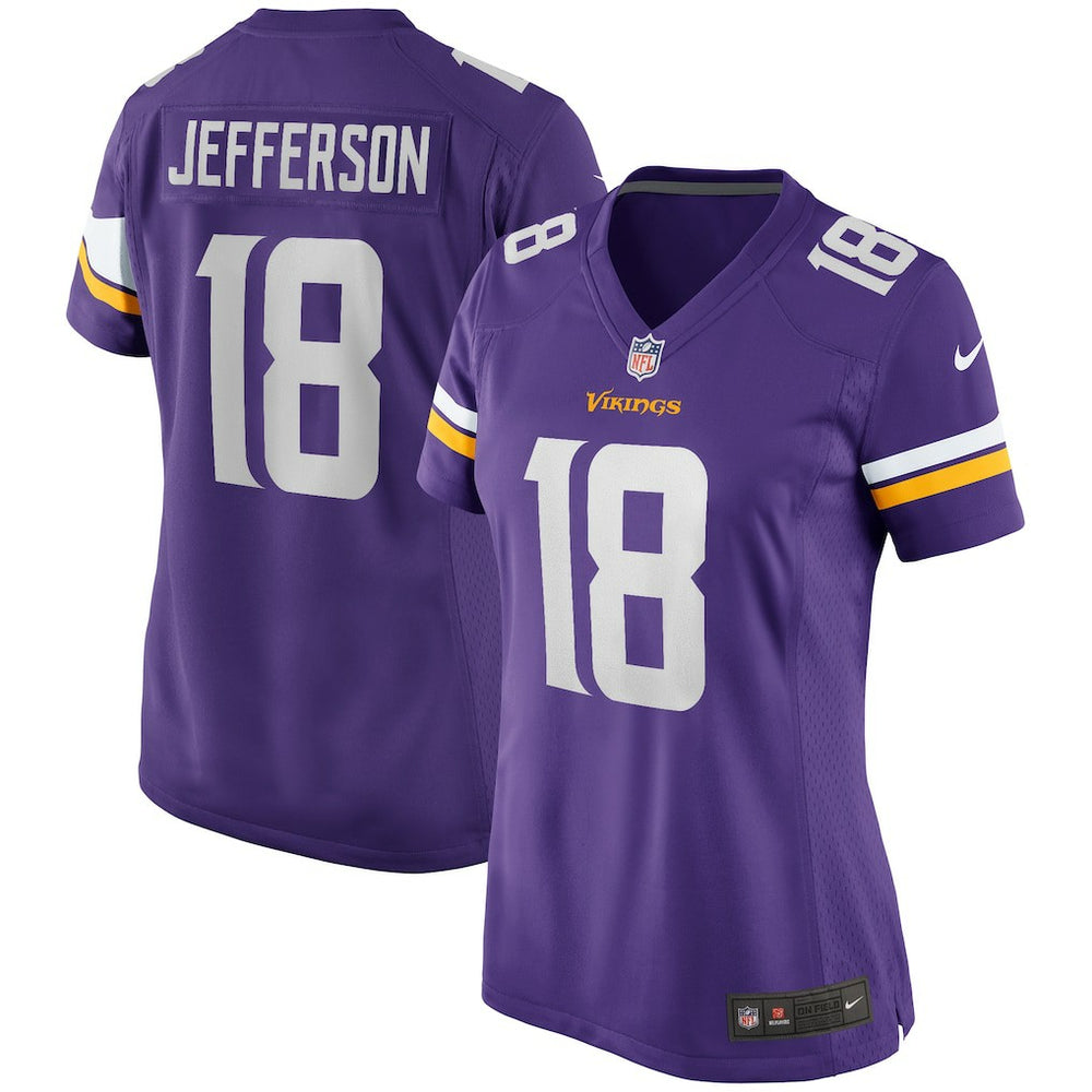 Justin Jefferson Minnesota Vikings Women's Game Jersey - Purple - Nike