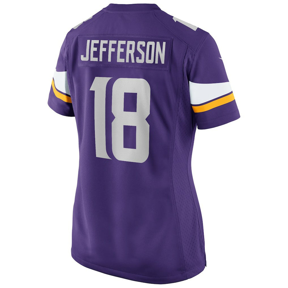 Justin Jefferson Minnesota Vikings Women's Game Jersey - Purple - Nike