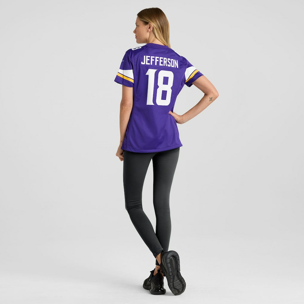 Justin Jefferson Minnesota Vikings Women's Game Jersey - Purple - Nike