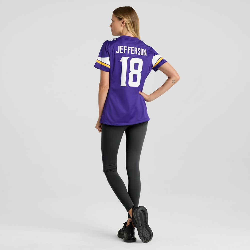 Justin Jefferson Minnesota Vikings Women's Game Jersey - Purple - Nike