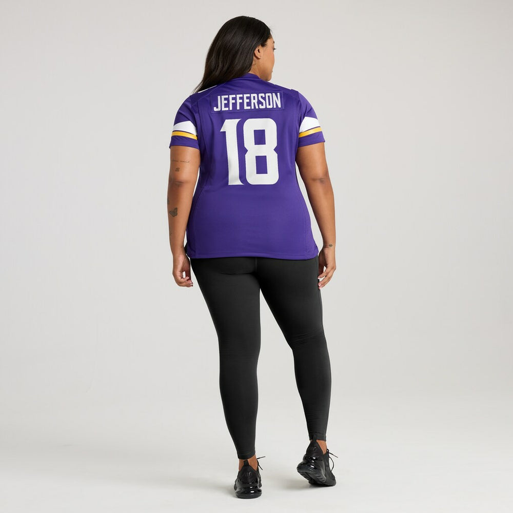 Justin Jefferson Minnesota Vikings Women's Game Jersey - Purple - Nike