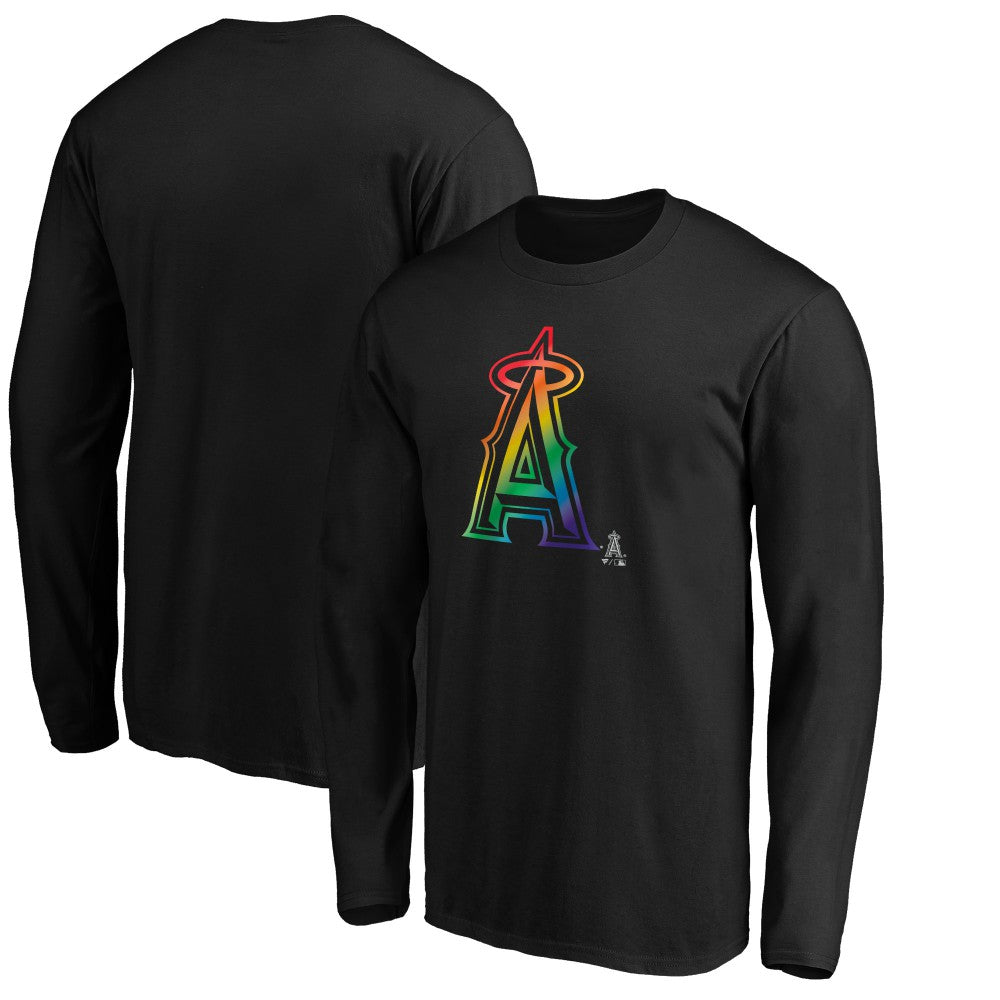 Los Angeles Angels Team Pride Logo Long Sleeve T-Shirt Online