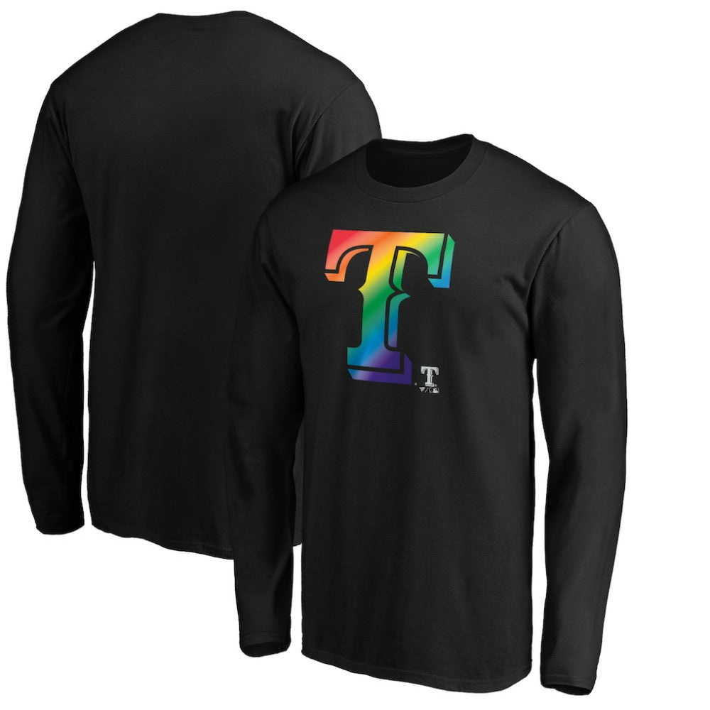 Texas Rangers Team Pride Logo Long Sleeve T-Shirt Online