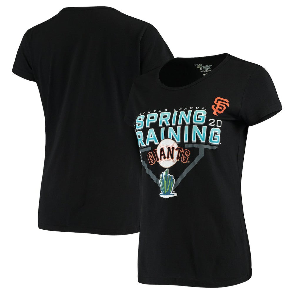 San Francisco Giants G-III Sports by Carl Banks Women's 2020 Spring Training Endzone T-Shirt Near Me