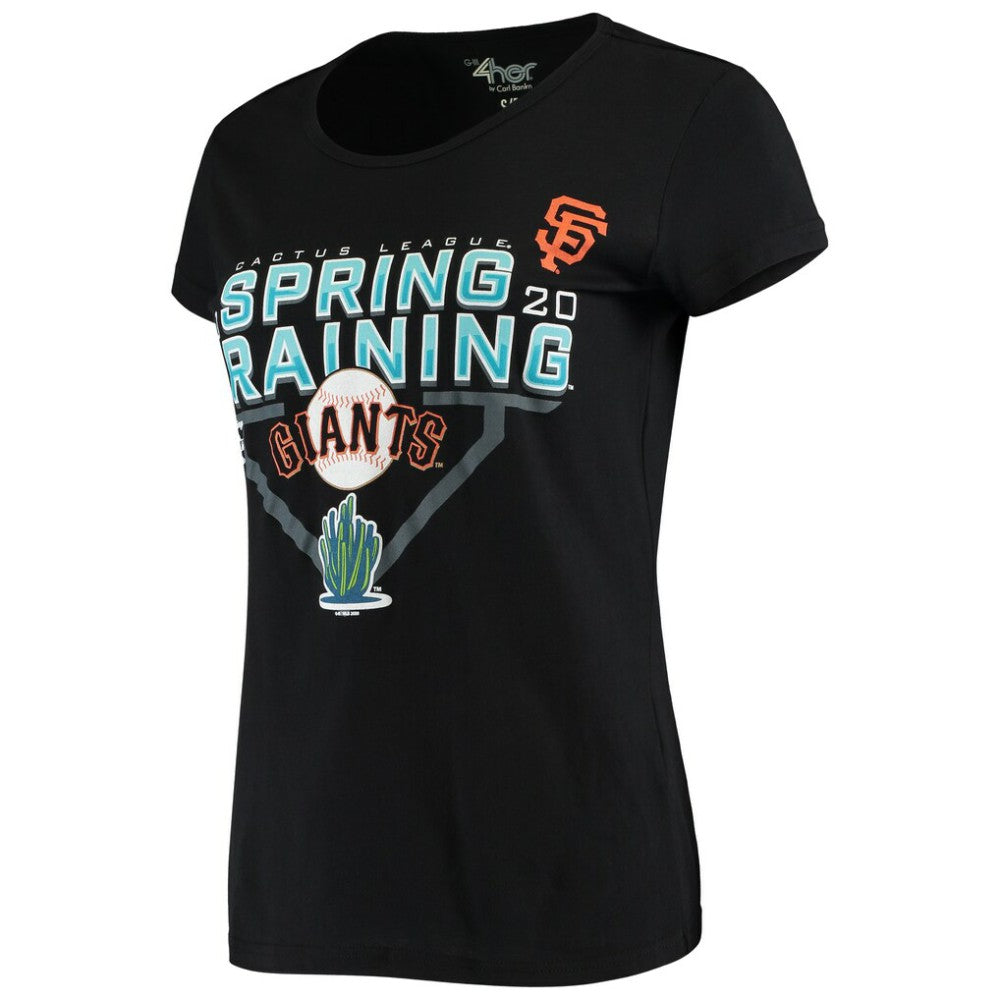 San Francisco Giants G-III Sports by Carl Banks Women's 2020 Spring Training Endzone T-Shirt Near Me