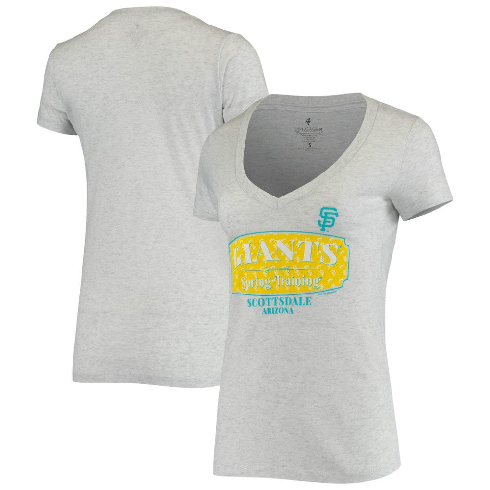 San Francisco Giants Soft as a Grape Women's Spring Training Tropical Banner T-Shirt Online