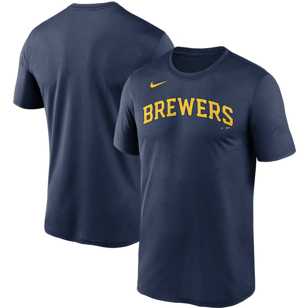 Milwaukee Brewers Nike Wordmark Legend Performance T-Shirt for sale