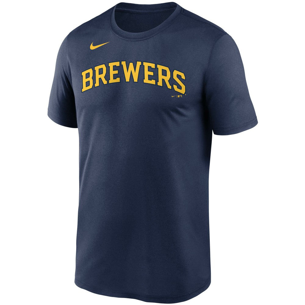 Milwaukee Brewers Nike Wordmark Legend Performance T-Shirt for sale