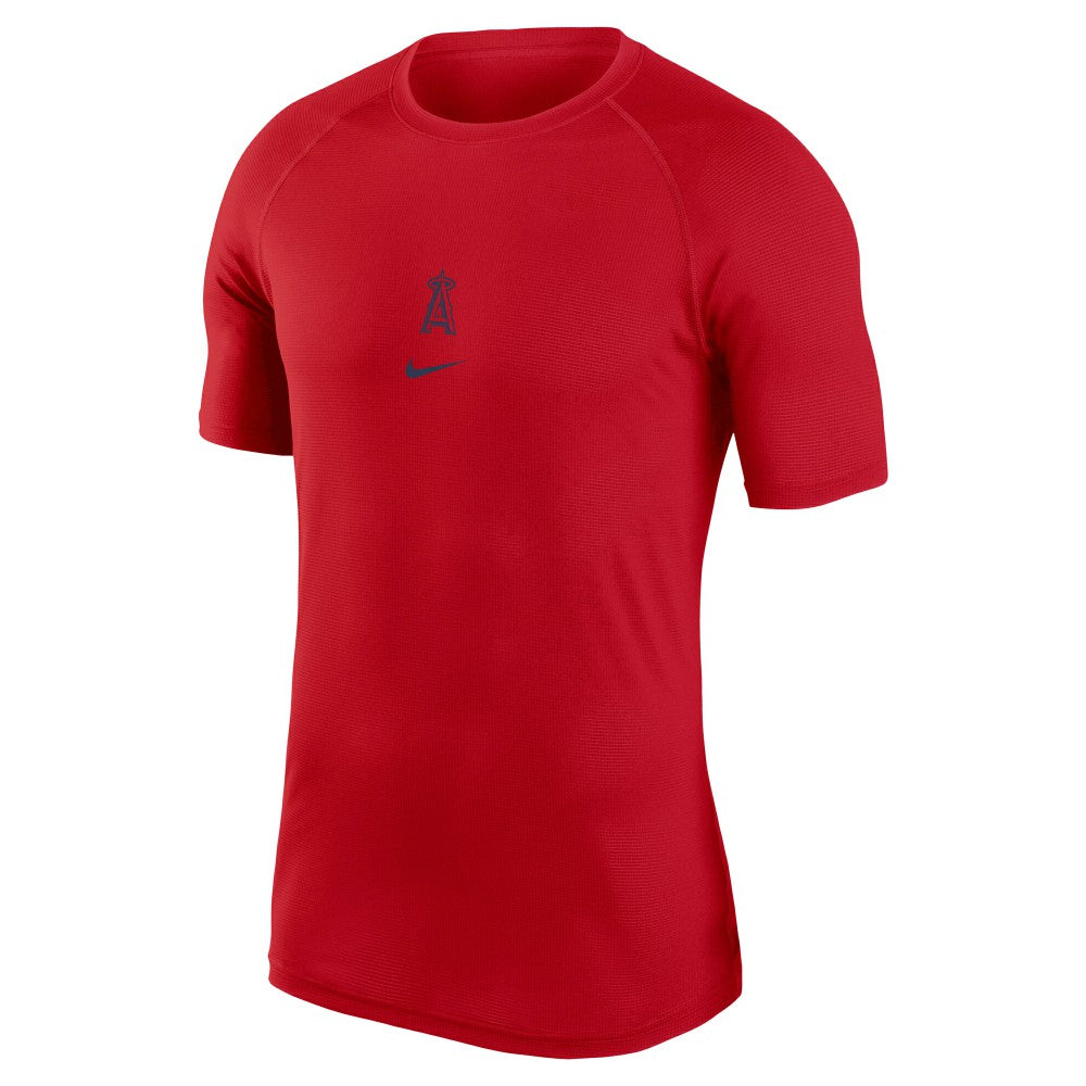 Los Angeles Angels Nike Authentic Collection Performance Raglan T-Shirt Online