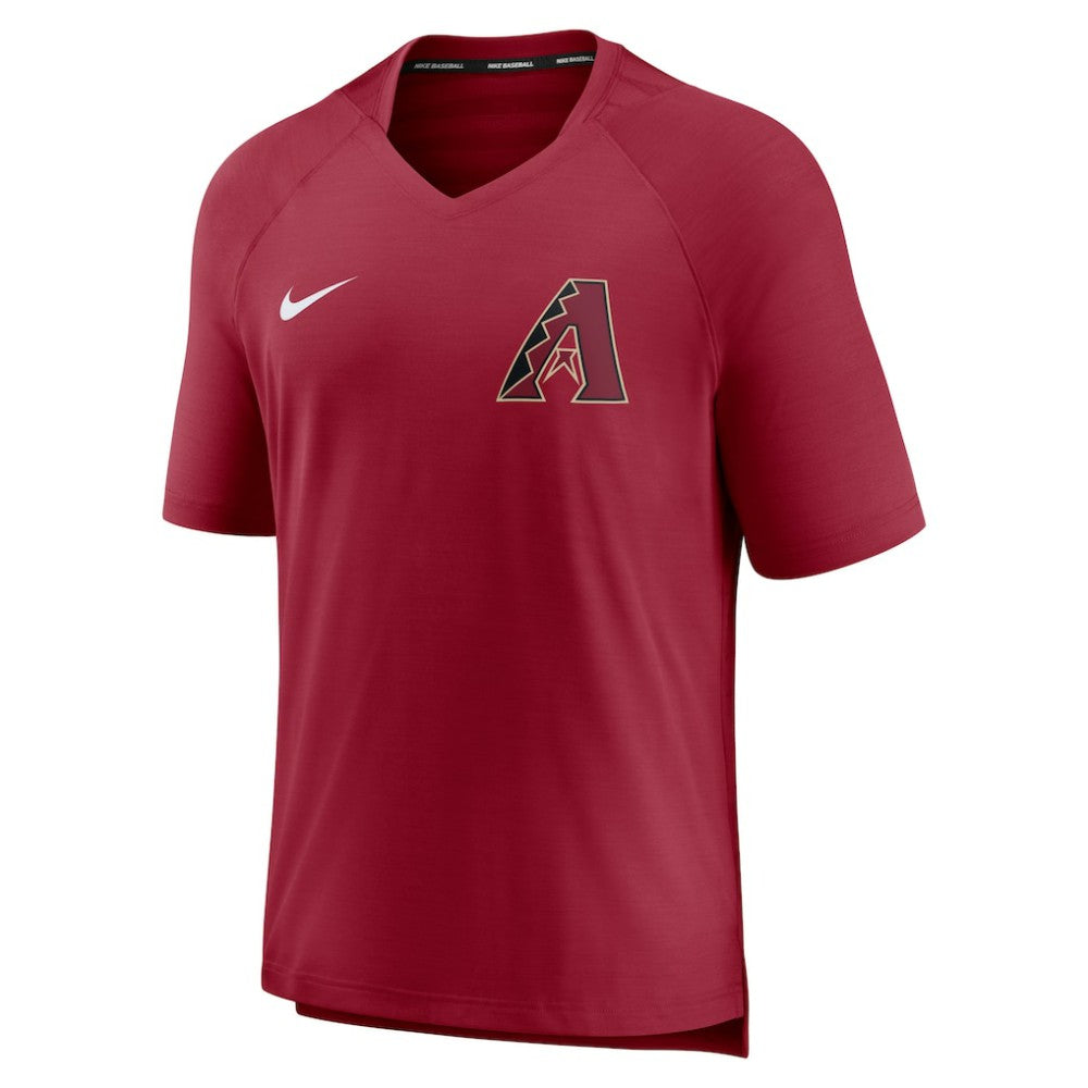 Arizona Diamondbacks Nike Authentic Collection Pregame Performance V-Neck T-Shirt Sale