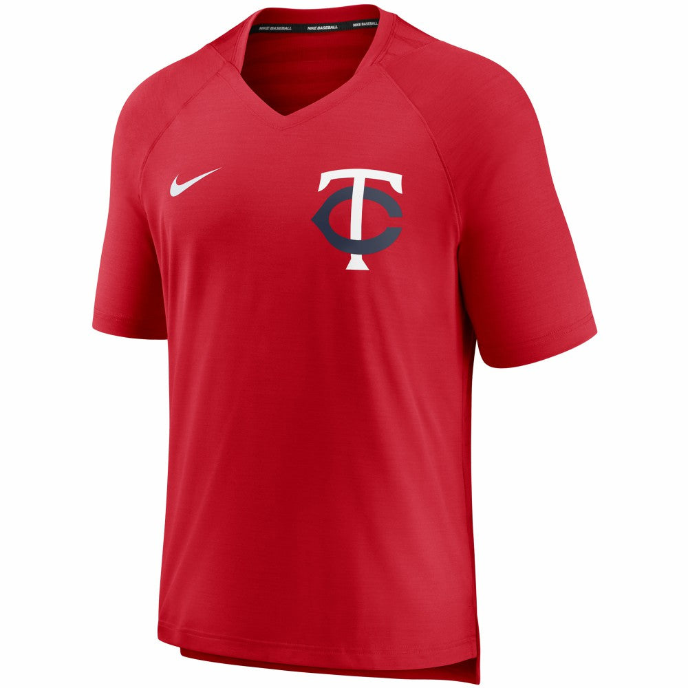 Minnesota Twins Nike Authentic Collection Pregame Performance V-Neck T-Shirt Sale