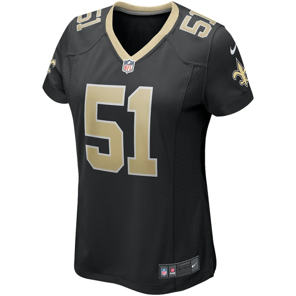 Cesar Ruiz New Orleans Saints Women's Game Jersey - Black - Nike