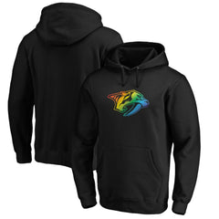 Nashville Predators Team Pride Logo Pullover Hoodie - Black | NHL Lifestyle