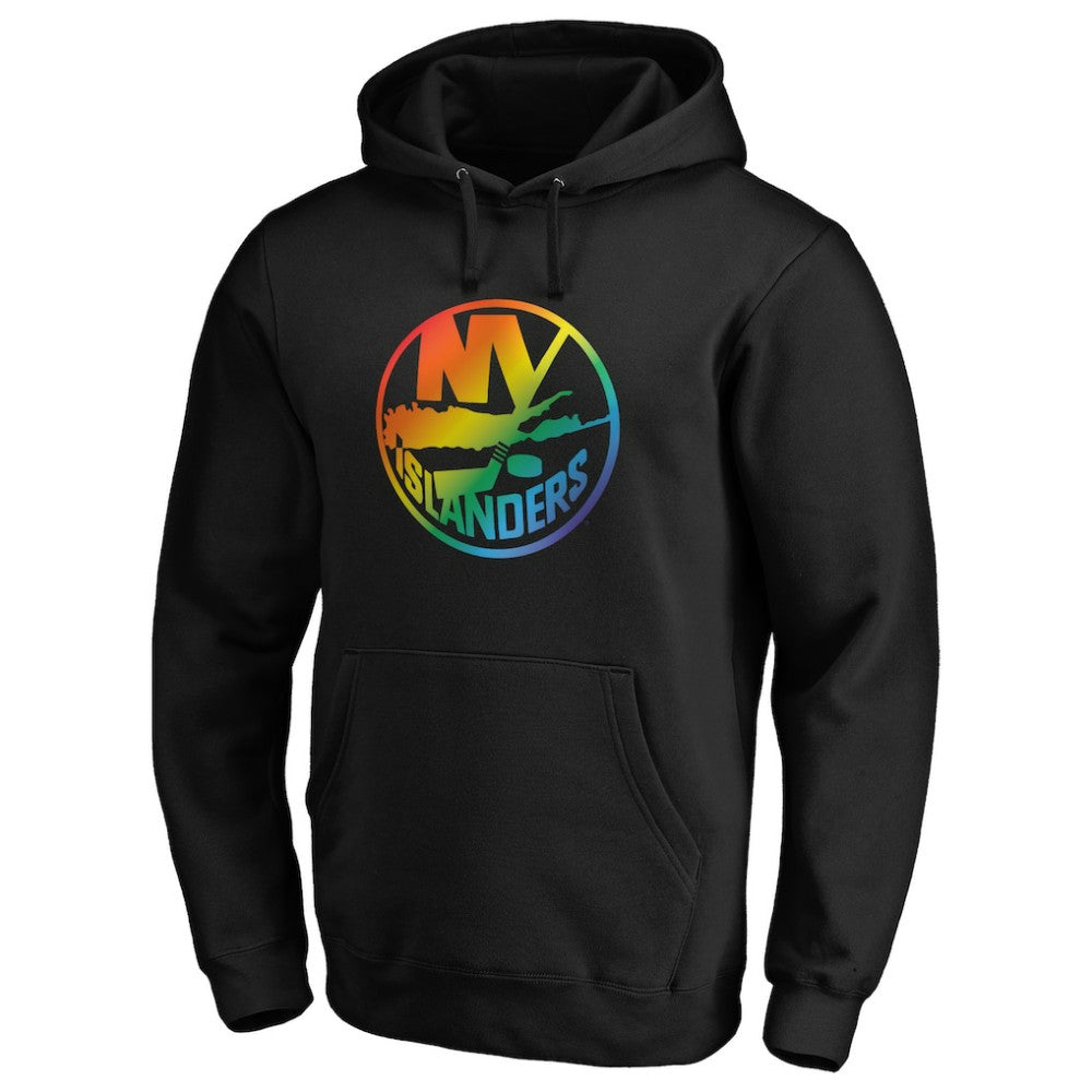 New York Islanders Team Pride Logo Pullover Hoodie - Black | NHL on sale