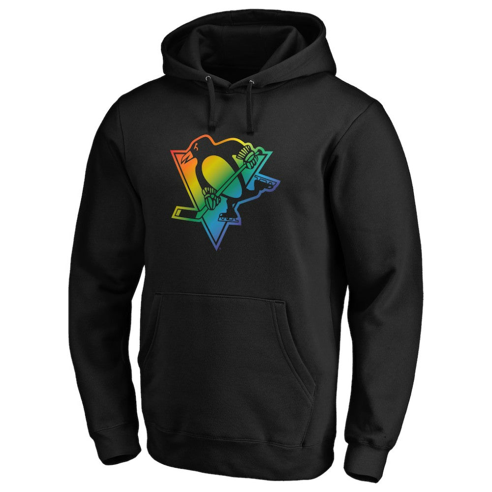 Pittsburgh Penguins Team Pride Logo Pullover Hoodie - Black | NHL near me
