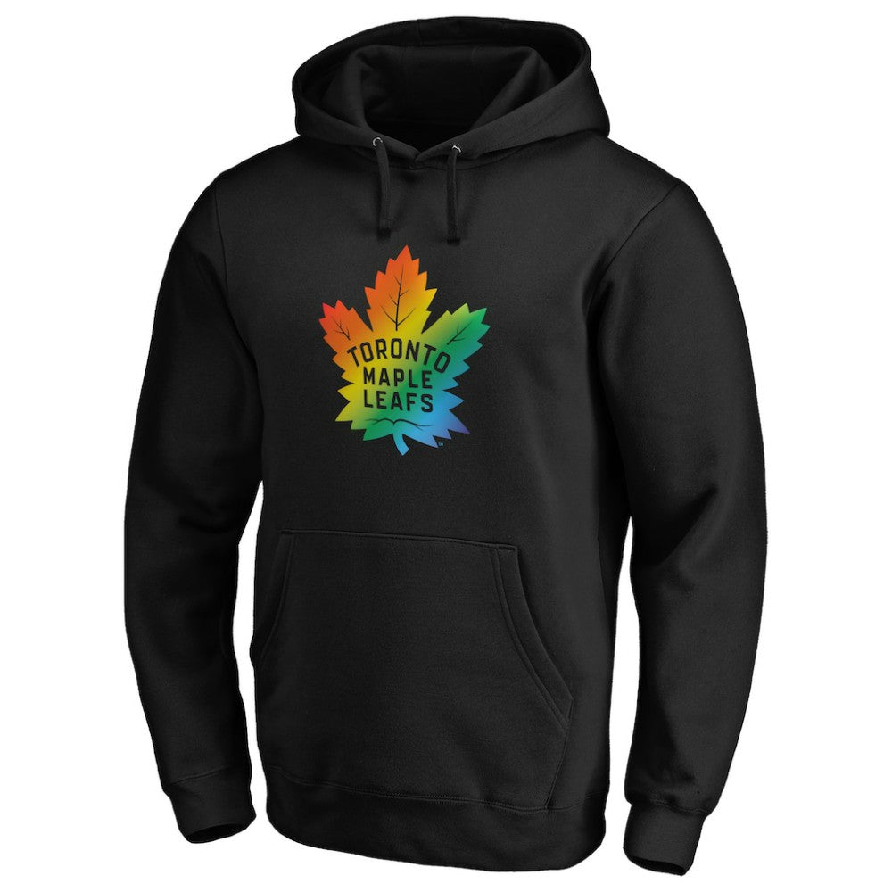 Toronto Maple Leafs Team Pride Logo Pullover Hoodie - Black | NHL sale