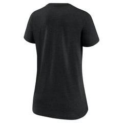 Miami Marlins Nike Women's Authentic Collection Tri-Blend V-Neck T-Shirt for sale