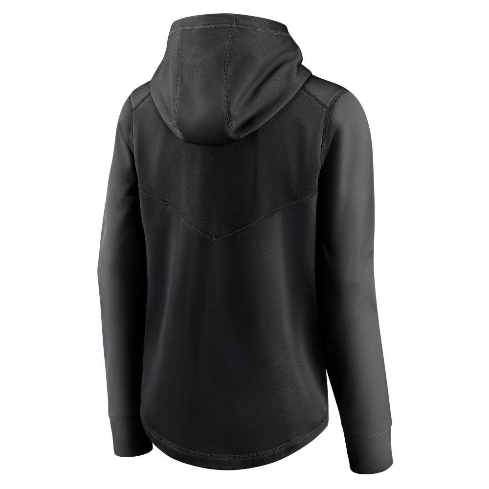 Miami Marlins Nike Women's Authentic Collection Baseball Performance Full-Zip Hoodie Discount