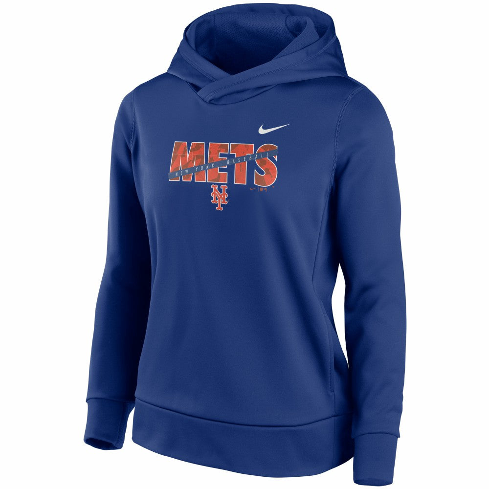 New York Mets Nike Women's Club Angle Performance Pullover Hoodie for sale