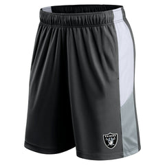 Las Vegas Raiders Prep Colorblock Shorts - Black - Fanatics