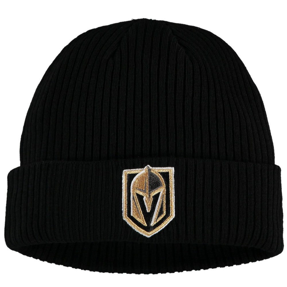 Vegas Golden Knights Fanatics Core Primary Logo Cuffed Knit Hat - Black | Fanatics discount