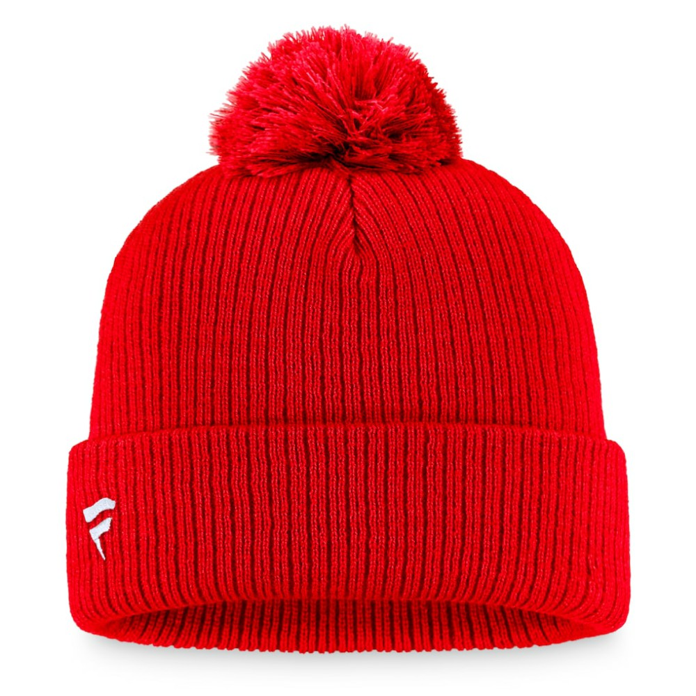 Ottawa Senators Fanatics Core Primary Logo Cuffed Knit Hat with Pom - Red | Fanatics discount