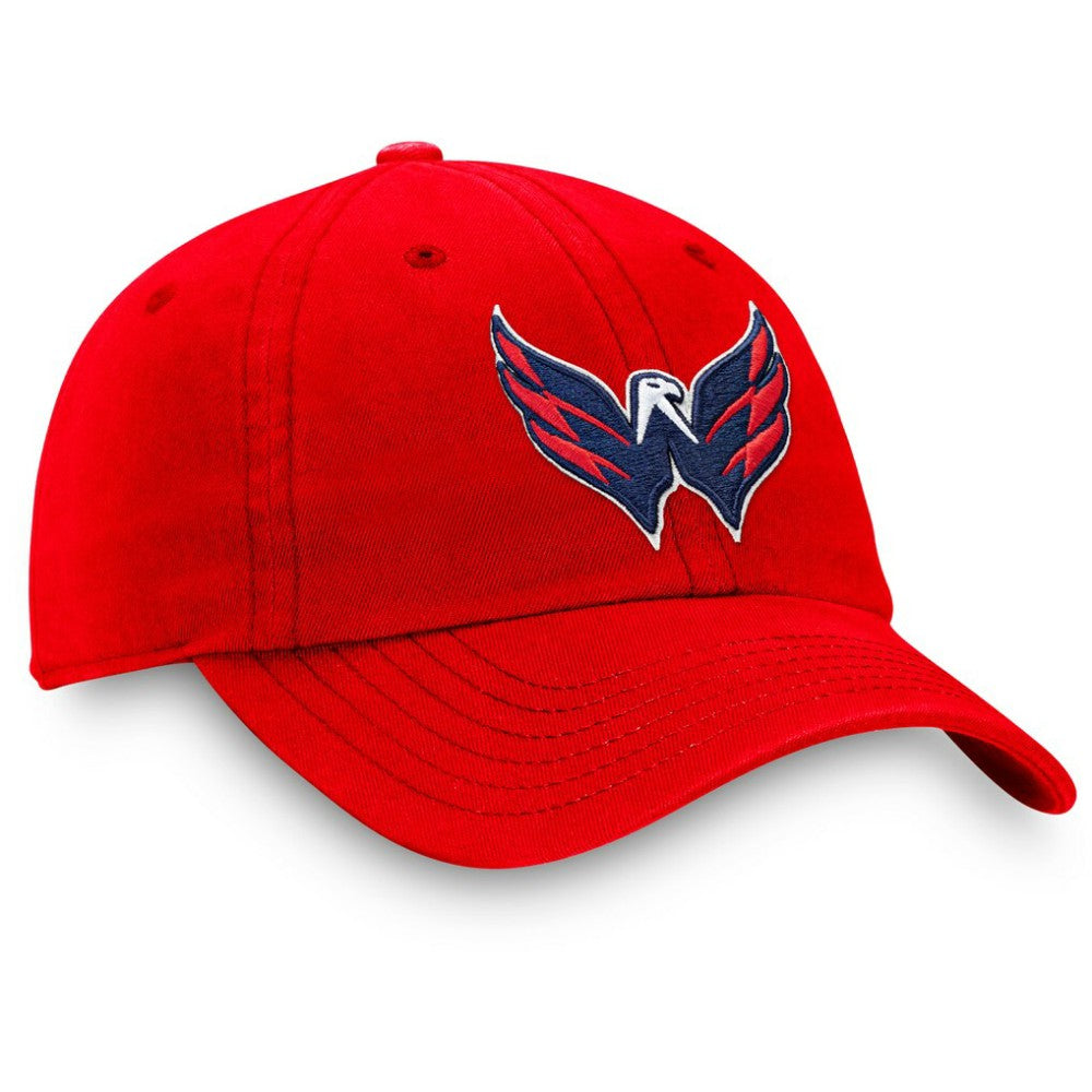 Washington Capitals Fanatics Core Primary Logo Adjustable Hat - Red | Fanatics near me