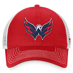 Washington Capitals Fanatics Core Primary Logo Trucker Adjustable Hat - Red/White | Fanatics on sale