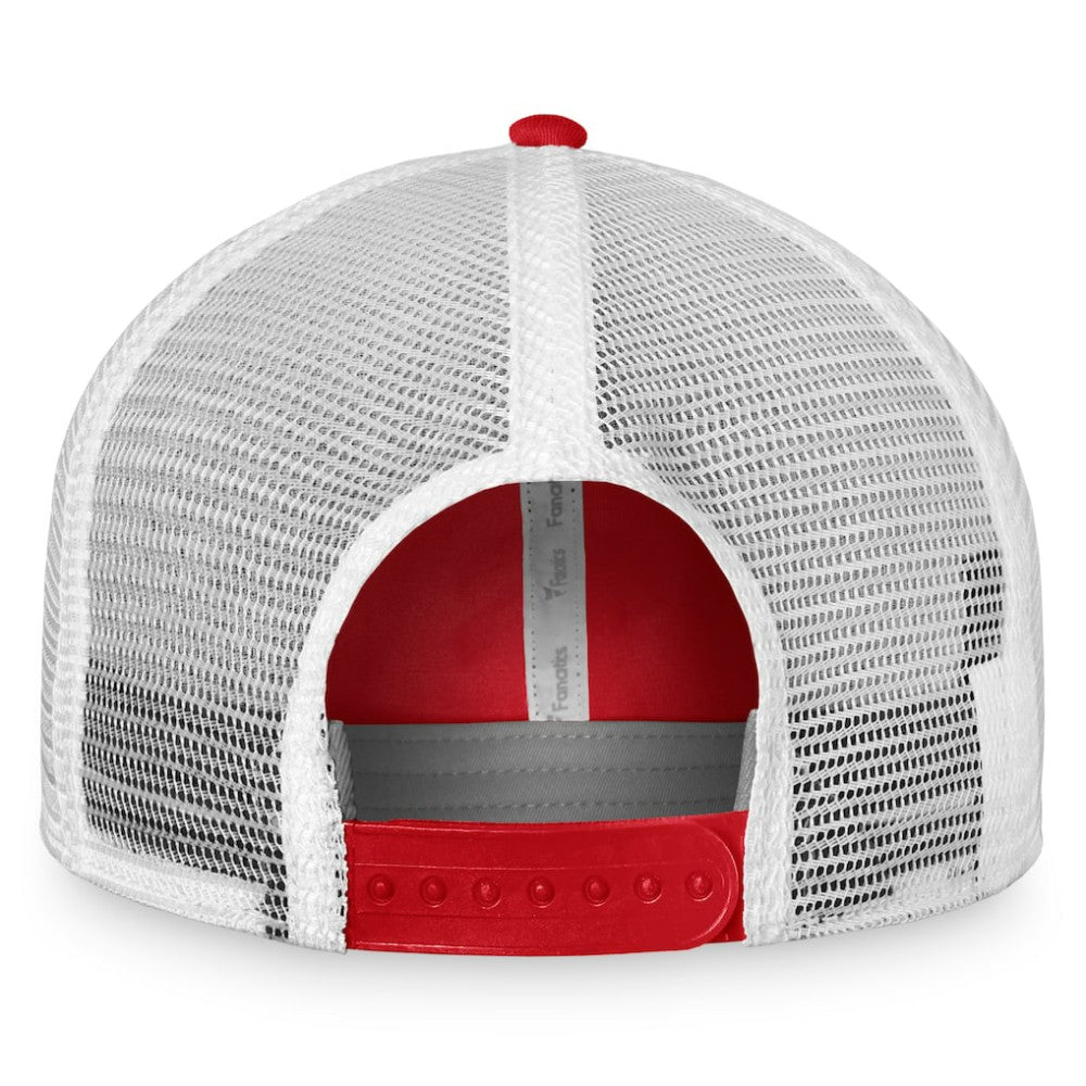 Washington Capitals Fanatics Core Primary Logo Trucker Adjustable Hat - Red/White | Fanatics on sale