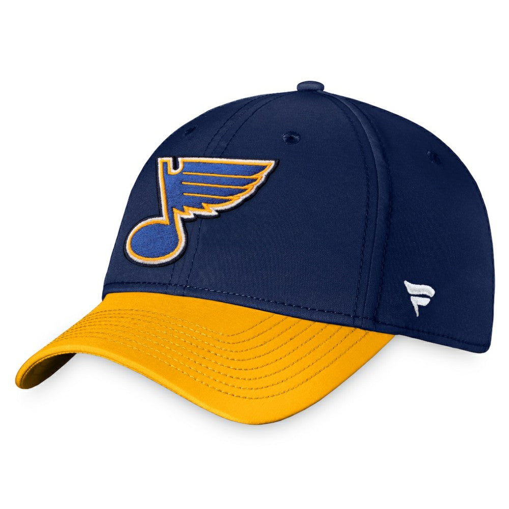 St. Louis Blues Fanatics Core Primary Logo Flex Hat - Navy | Fanatics Lifestyle