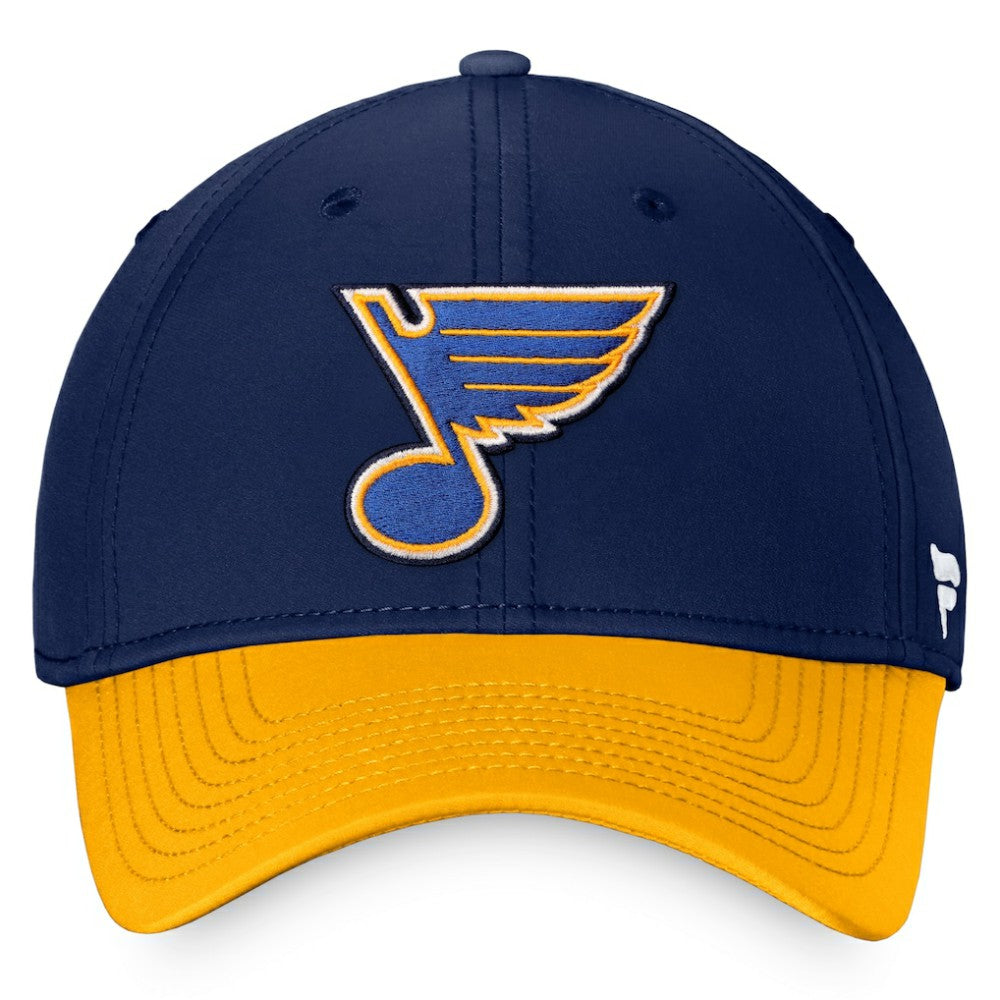 St. Louis Blues Fanatics Core Primary Logo Flex Hat - Navy | Fanatics Lifestyle