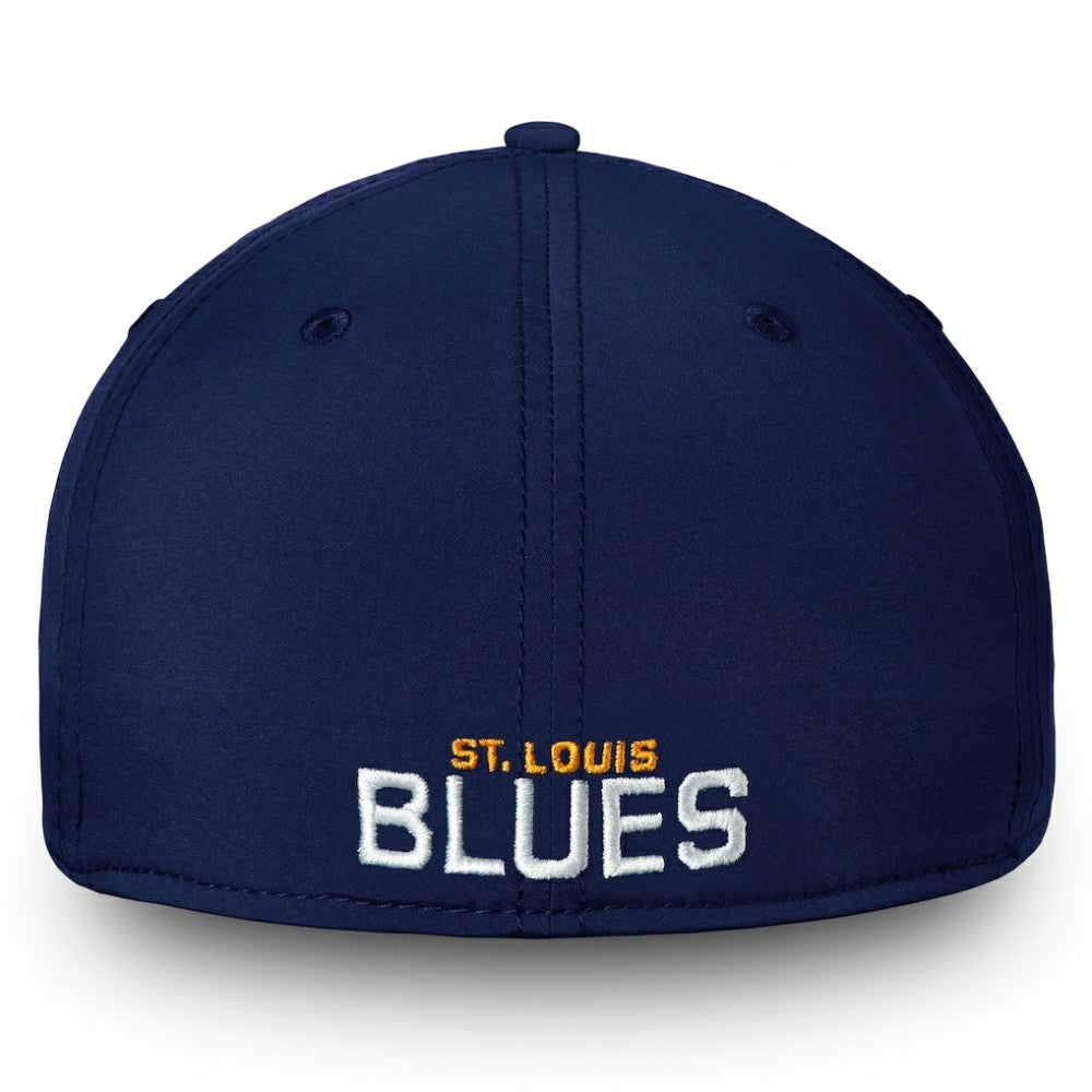 St. Louis Blues Fanatics Core Primary Logo Flex Hat - Navy | Fanatics Lifestyle
