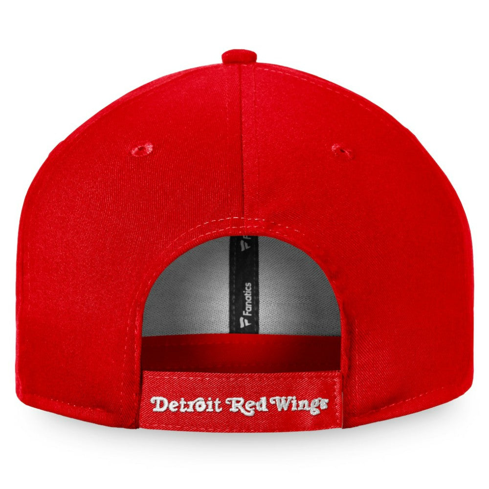 Detroit Red Wings Fanatics Core Adjustable Hat - Red | Fanatics on sale