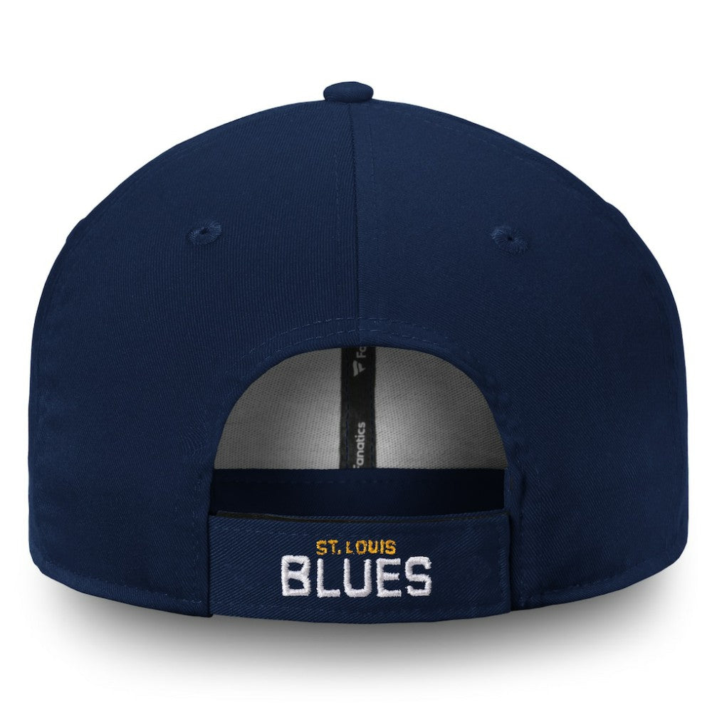 St. Louis Blues Fanatics Core Adjustable Hat - Navy | Fanatics online