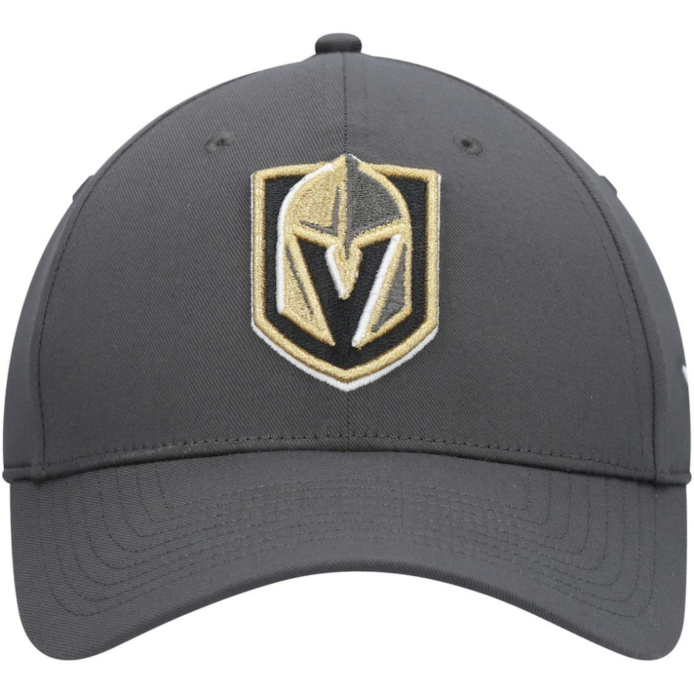 Vegas Golden Knights Fanatics Logo Core Adjustable Hat - Charcoal | Fanatics discount