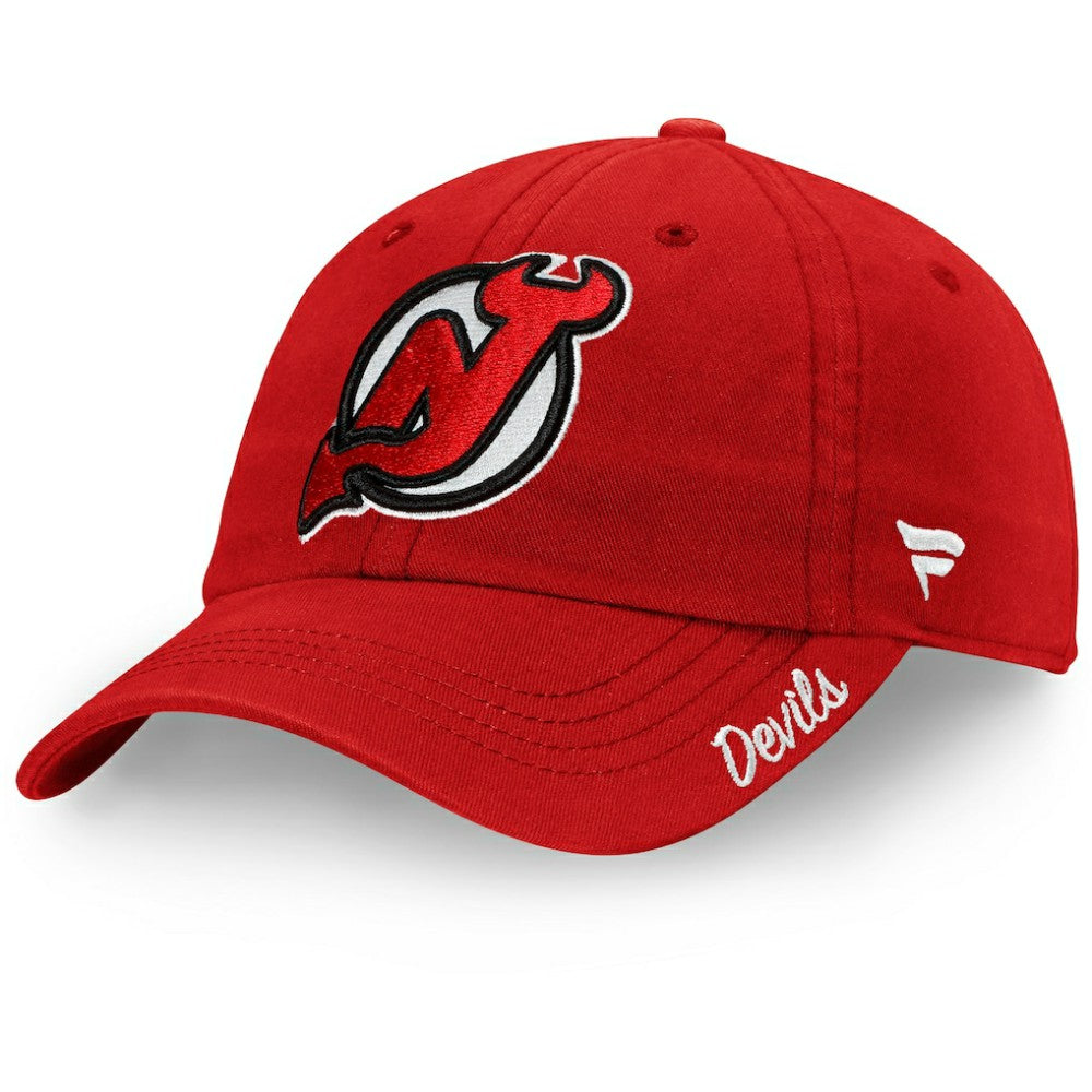New Jersey Devils Fanatics Women's Core Primary Logo Adjustable Hat - Red | Fanatics sale
