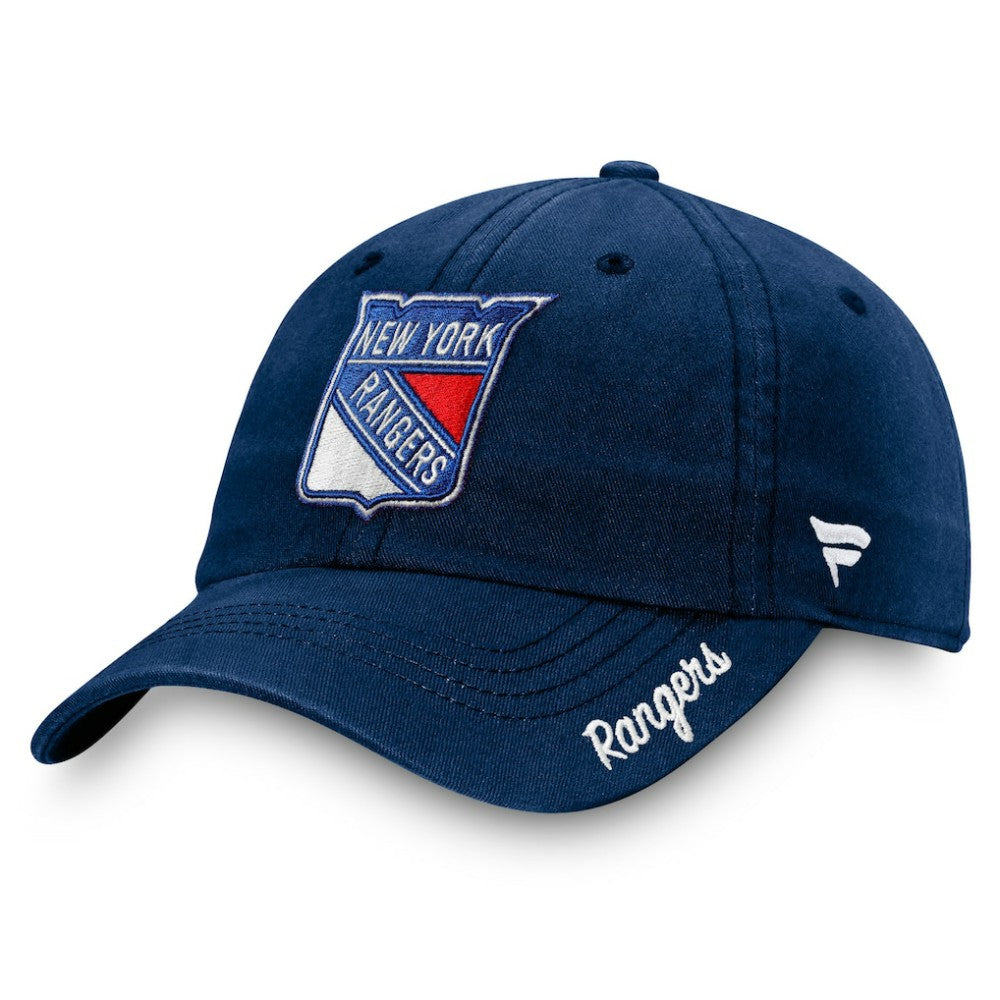 New York Rangers Fanatics Women's Primary Logo Adjustable Hat - Navy | Fanatics near me