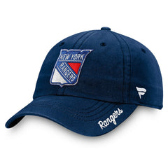 New York Rangers Fanatics Women's Primary Logo Adjustable Hat - Navy | Fanatics near me