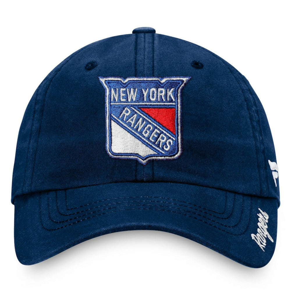 New York Rangers Fanatics Women's Primary Logo Adjustable Hat - Navy | Fanatics near me