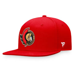 Ottawa Senators Fanatics Core Primary Logo Fitted Hat - Red | Fanatics Lifestyle