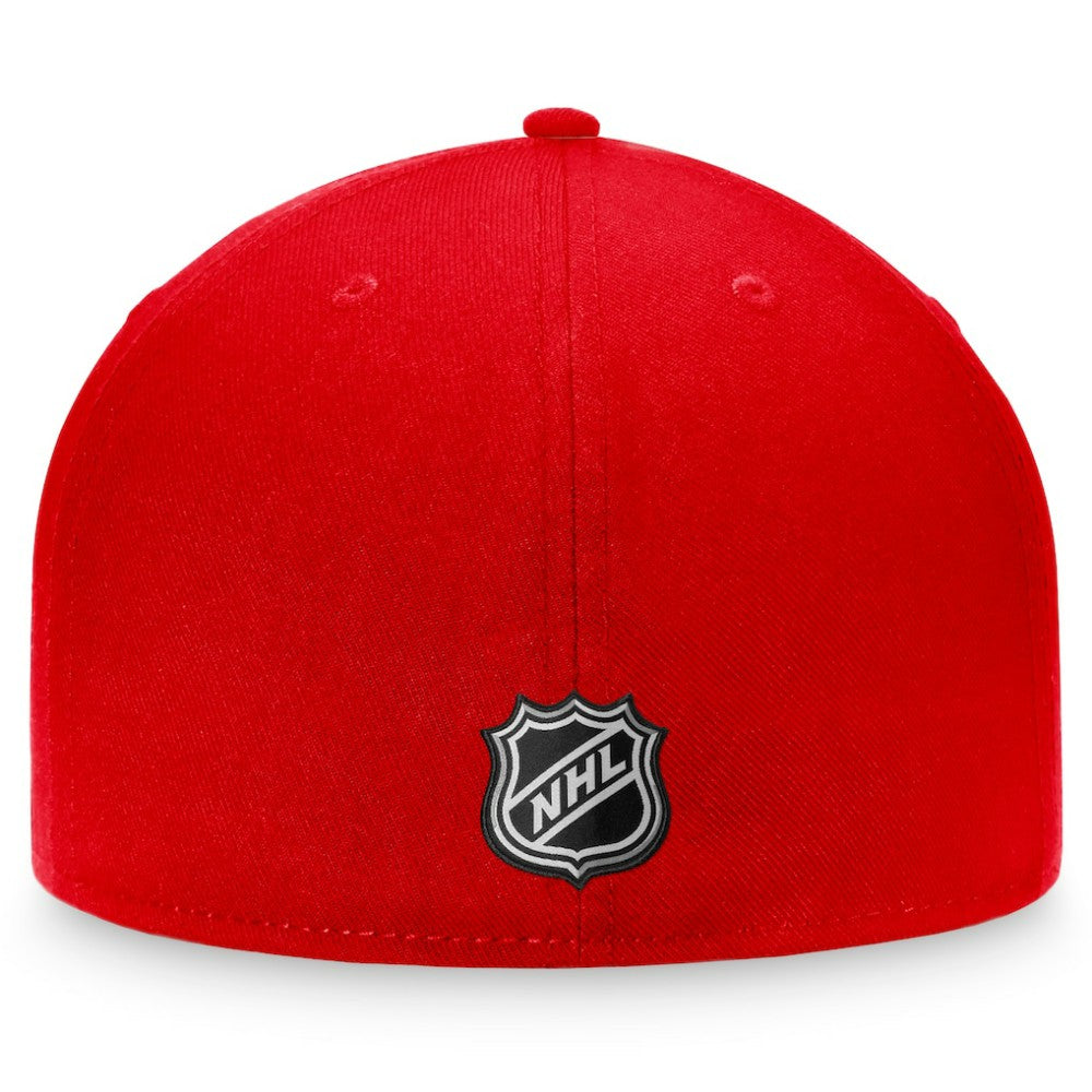 Ottawa Senators Fanatics Core Primary Logo Fitted Hat - Red | Fanatics Lifestyle