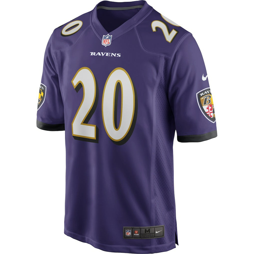 Ed Reed Baltimore Ravens Game Retired Player Jersey - Purple - Nike