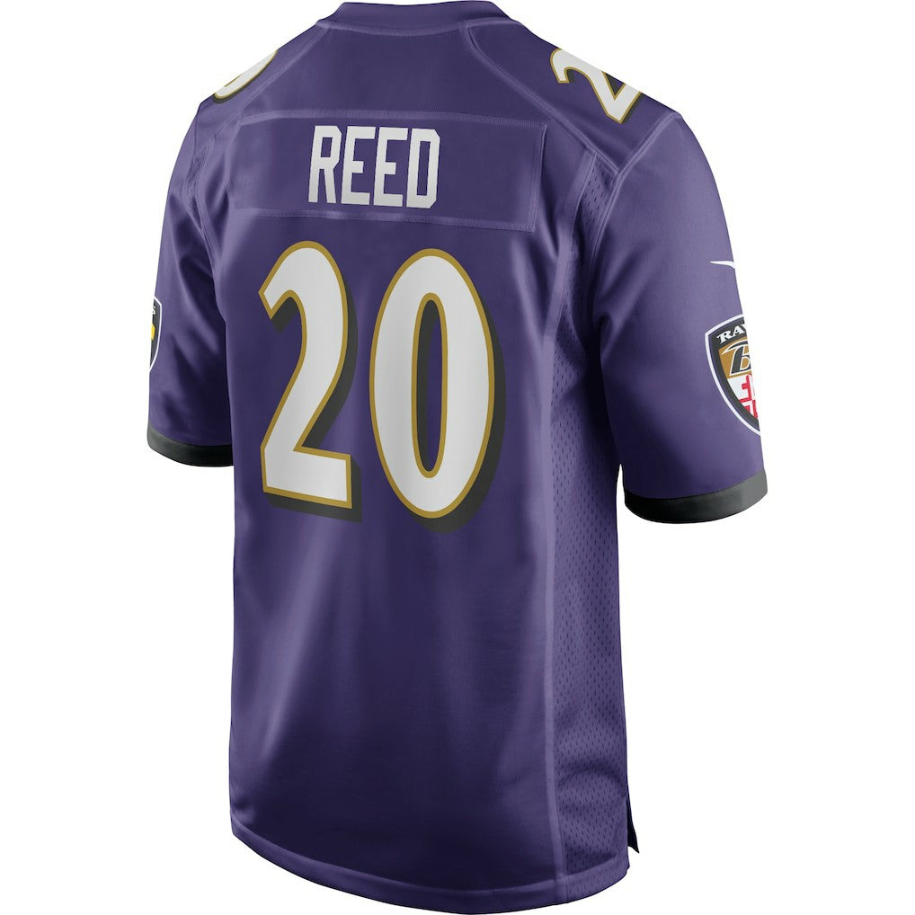 Ed Reed Baltimore Ravens Game Retired Player Jersey - Purple - Nike