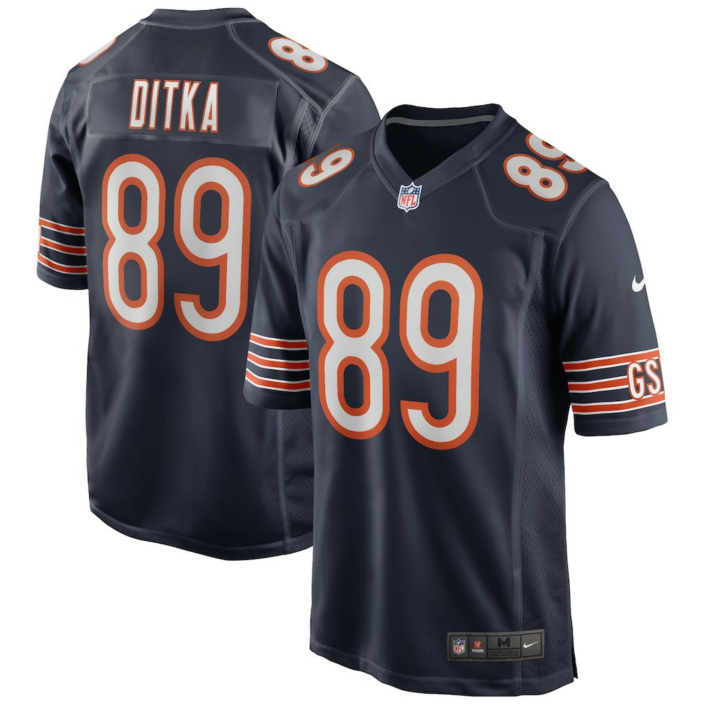Mike Ditka Chicago Bears Game Retired Player Jersey - Navy - Nike