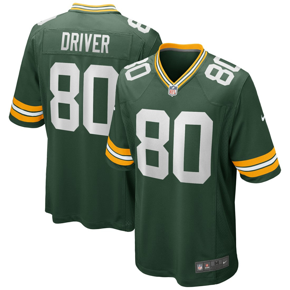 Donald Driver Green Bay Packers Game Retired Player Jersey - Green - Nike
